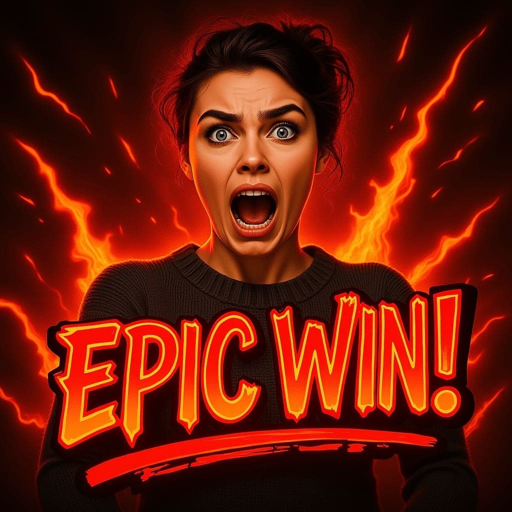 Gaming Video Thumbnail - Output image